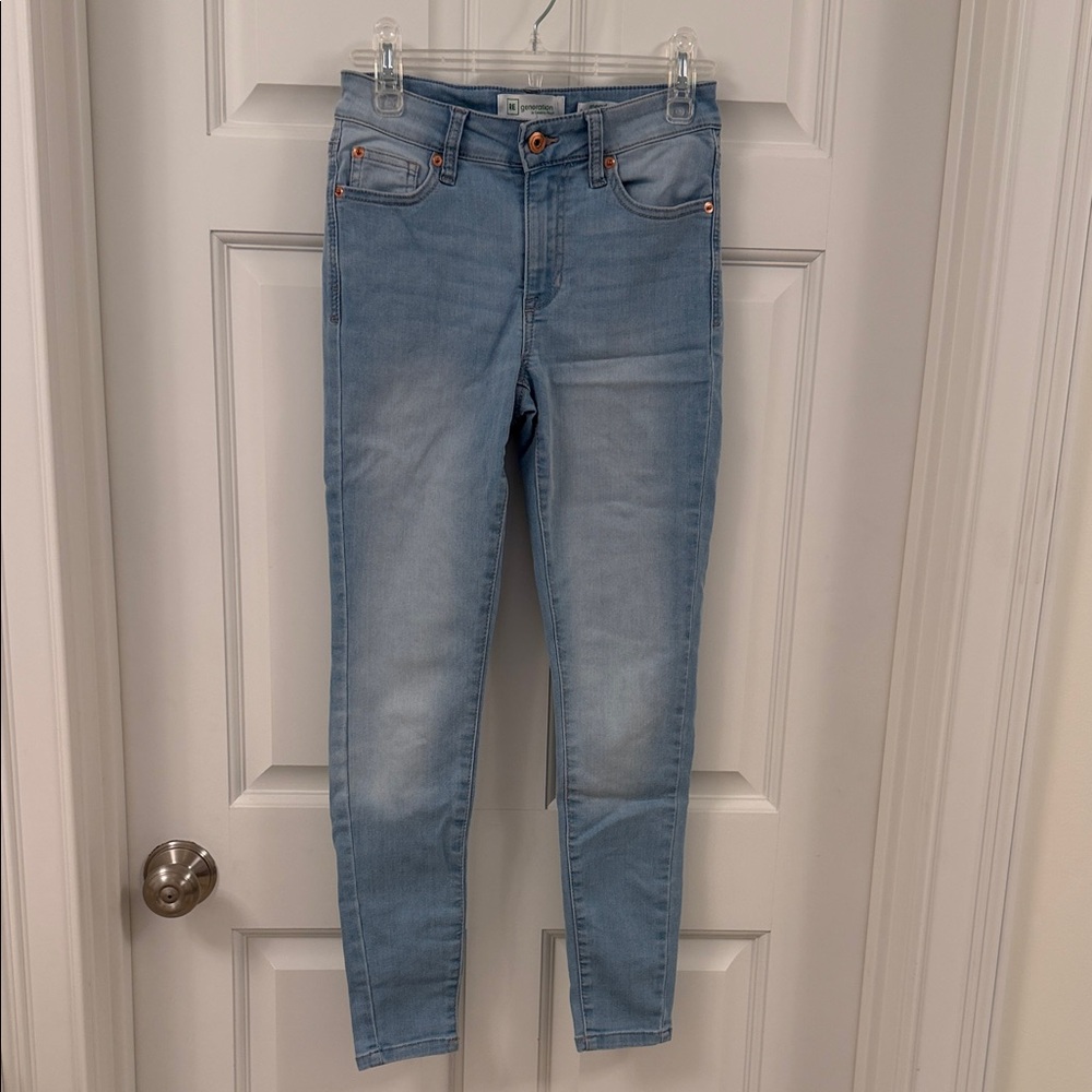 Celebrity Pink re generation Light Blue skinny Junior Women's Jeans size 25 / 1